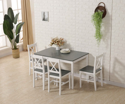 Natural wood deals kitchen chairs