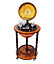 WestWood Vintage Globe Bar Drink Cabinet Wine Bottle Stand Trolley Movable Wheels 330mm