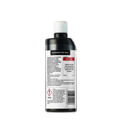 Wet Look Car Tyre Shine Dressing Anti-Fling CarPlan No.1 Super Slik 600ml X12