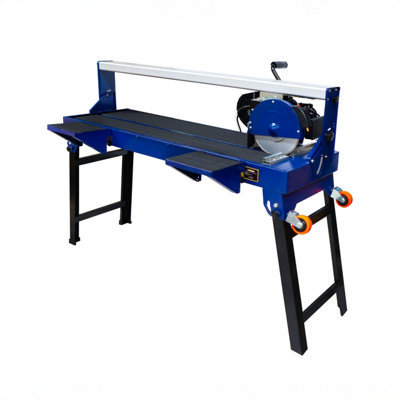 Wet Sliding Tile Cutter Sawing Bench 1200mm 1400W Ceramics Porcelain Heavy Duty - 4
