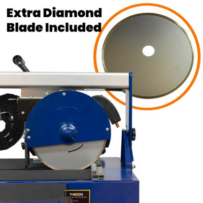 Wet Sliding Tile Cutter Sawing Bench 1200mm 1400W Ceramics Porcelain Heavy Duty - 7