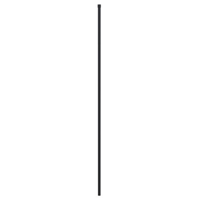 Wetroom Accessories Ceiling Post - Satin Black - Balterley