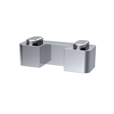 Wetroom Accessories Screen Support Foot - Chrome - Balterley
