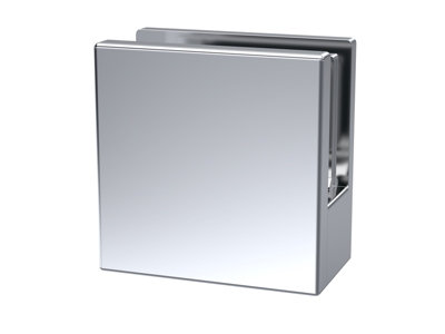 Wetroom Accessories Screen Support Foot & Wall Bracket - Chrome