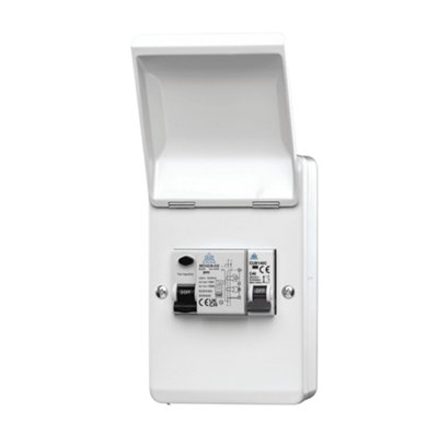 WEVKIT63 Electric Vehicle (EV)/Solar Photovoltaic (PV) Metal Consumer Unit with 63A RCD and 40A C MCB