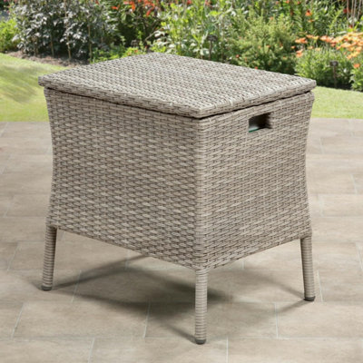 Weybourne Luxury Rattan Cool Box DIY at B&Q