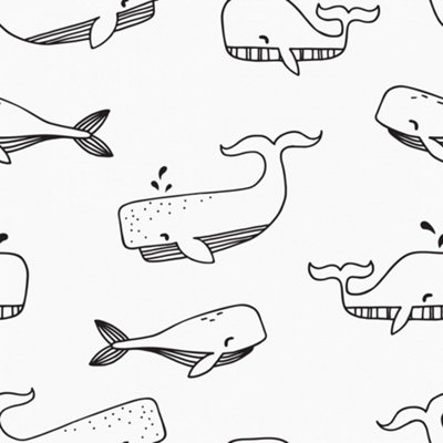 Speckles wallpaper in monochrome