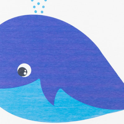 Whale White Stone Non Slip Bath Mat - 3