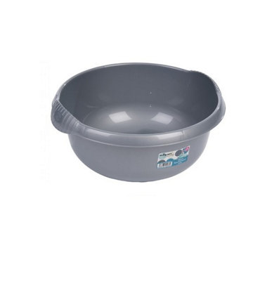 Wham 32cm Round Plastic Washing Up Sink Bowl Caravan Basin Bowl ...