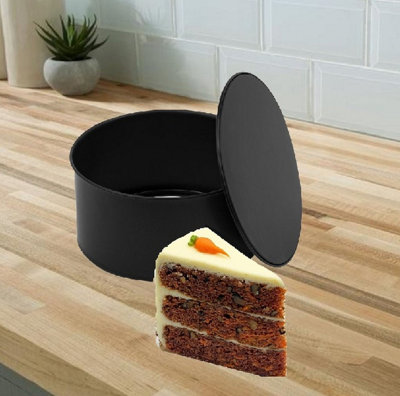 Wham 7 Inch Loose Bottom Round Cake Tin Deep Non Stick Baking Tin 17.5 x 8.5cm