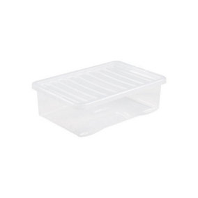 Wham Crystal 32L Storage Box Clear (One Size)