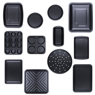 Wham Essentials 12 Piece Family Set Black