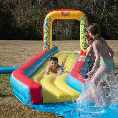 Wham-O 30ft Constant Air Slip 'N Slide with Waterfall Splash, Water ...