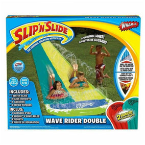 Wham-O Double Wave Inflatable Water Slide Multicoloured (One Size)