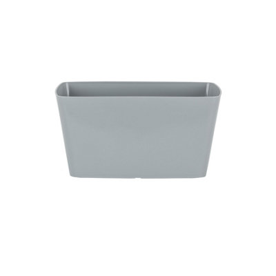 Wham Set 4 Studio 30cm Rectangular Plastic Trough Cool Grey