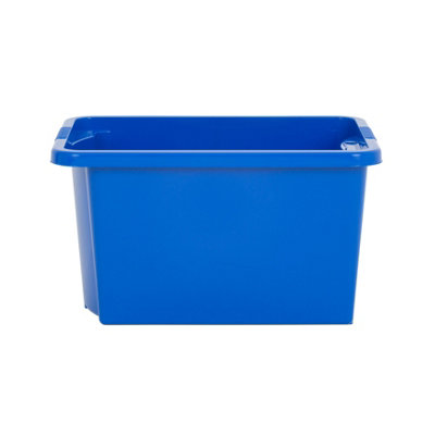 Wham Stack & Store 4x 30L Plastic Storage Boxes. Ideal for Toys ...