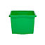 Wham Stack & Store 4x 30L Plastic Storage Boxes Small, (Pack of 4, 30 Litre). Made in the UK (General Green)