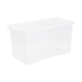 Wham Storage Box Clear (110L) Quality Product