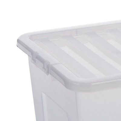 Wham Storage Box Clear (80L) Quality Product