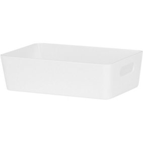 Wham Studio Rectangular Basket Ice White (One Size)