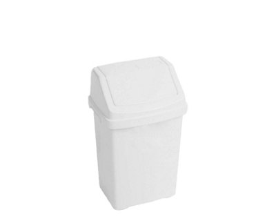 Whatmore Casa 8L Swing Bin Ice White