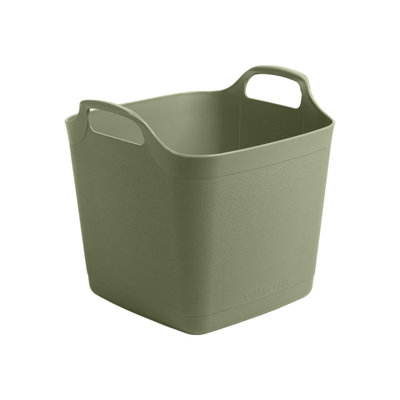Whatmore Flexible Square Garden Storage Olive Green (40L)