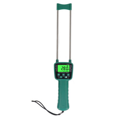 Wheat and Soy Hay Moisture Meter - LCD Display with Voice Broadcasting