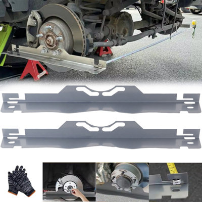 Wheel Alignment Tool Toe Alignment Tool Plates Professional Stainless ...