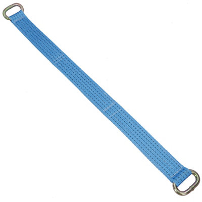 thumbnail image 2 of 4 Pack Wheel Bridging Straps For Trailer Tie Down & Car Recovery - 16 Inch 1.5 Ton Each - AB Tools SM001 2 of 4