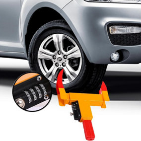 Wheel Clamp Heavy Duty Safety Lock