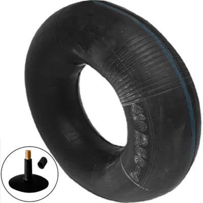 Wheelbarrow Innertube 4.10-4 Barrow Sack Truck Trolley Replacement Innertube for 10 Inch Wheel Tyre Tire Straight Valve TR13