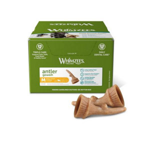 Whimzees Antler Medium 30g (Pack of 66)