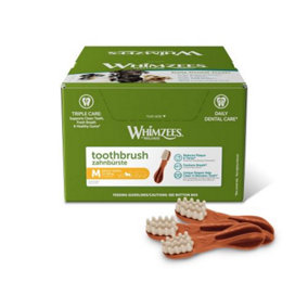 Whimzees Toothbrush Medium 11 Cm Display Box (Pack of 75)