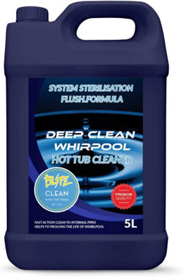 Whirlpool Jacuzzi Hot Tub Cleaner Internal Pipe Full System Cleanser ...