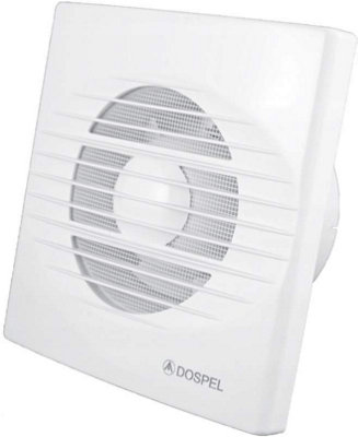 Whisper quiet Bathroom/kitchen extractor fan 120mm model with a timer switch (120mm) - 6