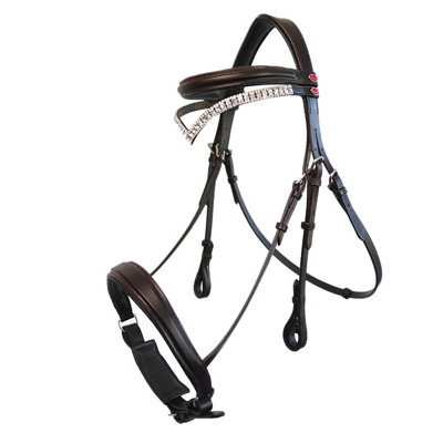 Whitaker Lynton Leather Snaffle Bridle With Spare Browband Havana (Cob) Price Comparisons | Compare The Build