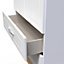 Whitby 2 Door 2 Drawer Wardrobe with Shelf & Hanging Rail in White Ash & Oak (Ready Assembled)