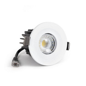 White 10W LED Downlight - Warm & Cool White - Dimmable IP65 - SE Home