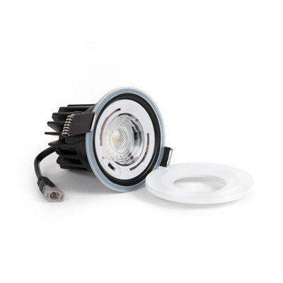 White 10W LED Downlight - Warm & Cool White - Dimmable IP65 - SE Home