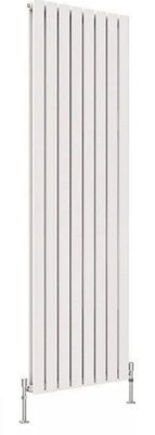 White 1800mm x 544mm Flat Panel Designer Radiator Flat Panel Column Central Heating