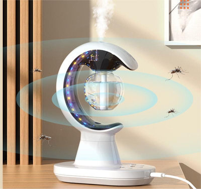 White 3-in-1 Humidifying Light Intelligent Mosquito Repeller