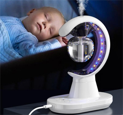 White 3-in-1 Humidifying Light Intelligent Mosquito Repeller