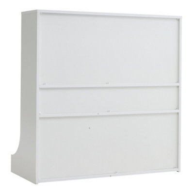 White 3 Tier Kids Toy Storage Boxes Open Style Child Toy Organizer Cabinet with 3 Drawer