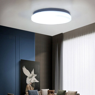White 36W Modern Ultra Thin Round Acrylic Ceiling Light