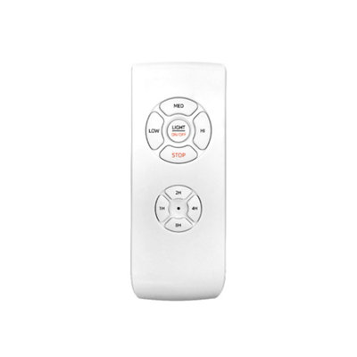 White 5 Blade Ceiling Fan Light with  Remote Control 52 Inch