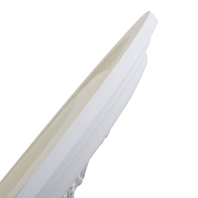 White 51cm Dia Ceiling Rose Ornate Polyurethane Ceiling Medallion - 5