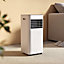 White 9000BTU Portable Air Conditioner with Remote Control