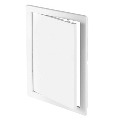 White Access Panel, 250 mm x 400 mm Revision Door, Gas Water Electricity Service Inspection Hatch Cover, Tough and Durable ABS