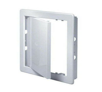 White Access Panel Inspection Door Revision Hatch 100mm x 200mm - 3