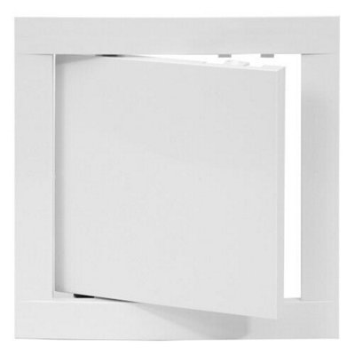 White Access Panel with Fitting Frame Door 200mm x 200mm
